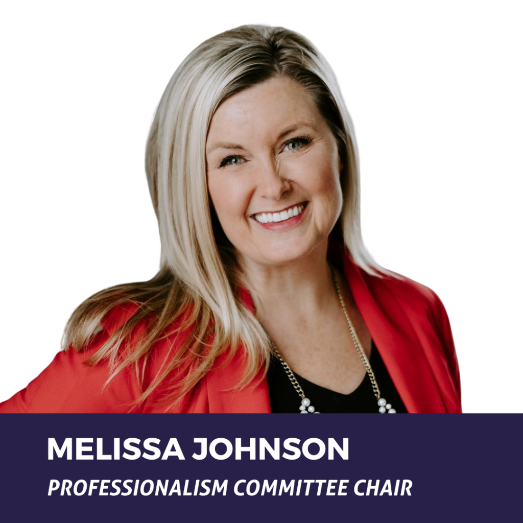 Melissa Johnson Professionalism Committee Chair headshot