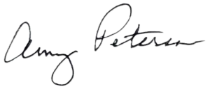 a close up of a name